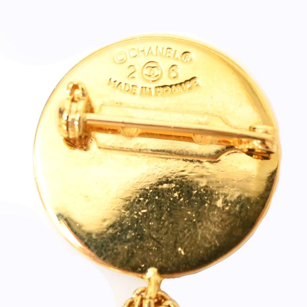 *CHANEL Chanel Matelasse Broach P1190V