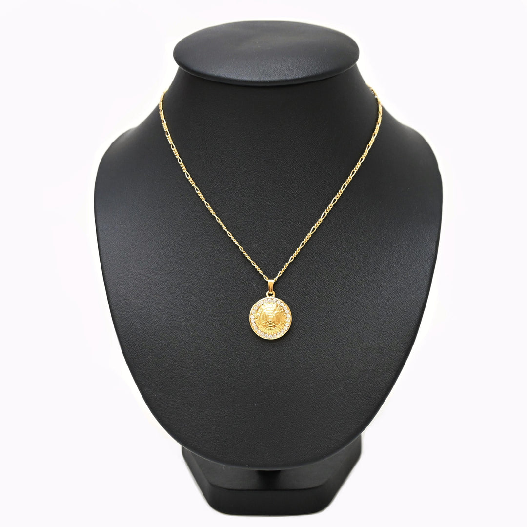 Celine Celine? TRIOMPHE Rhinestone necklace P43114V