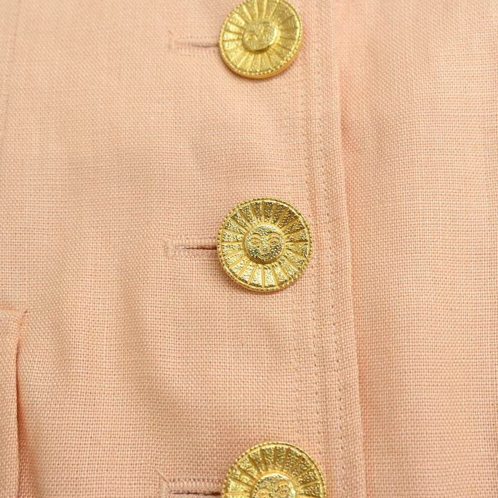 CHANEL Chanel? Lion button skirt setup P43205V