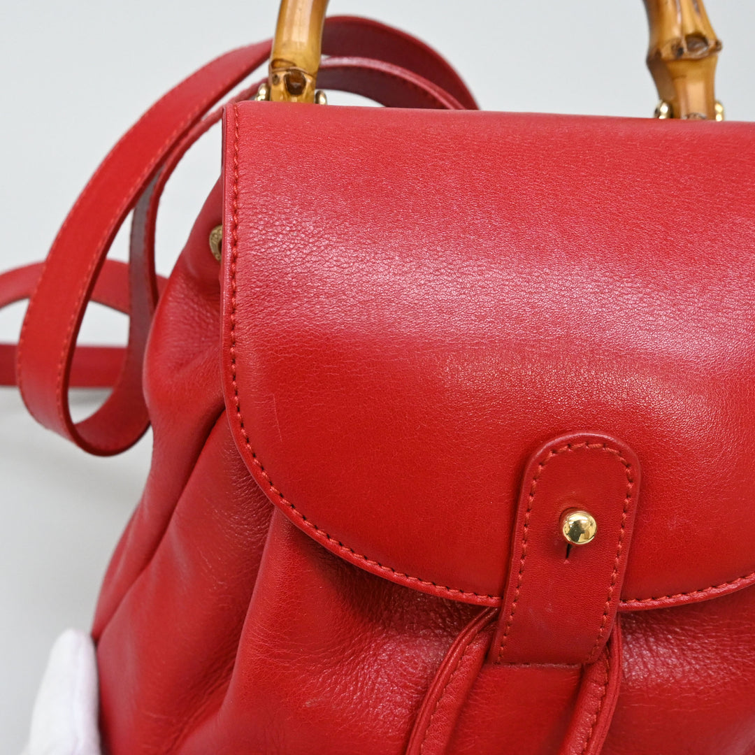 구찌 대나무 배낭 P44666V