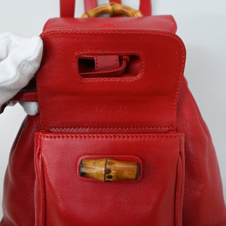 구찌 대나무 배낭 P44666V