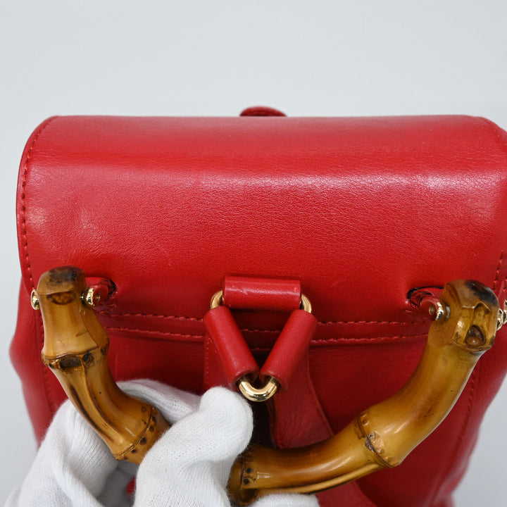 구찌 대나무 배낭 P44666V