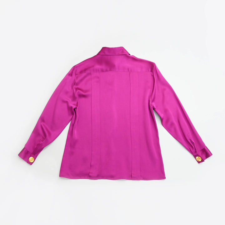 샤넬 코코 마크 버튼 셔츠 P43293V