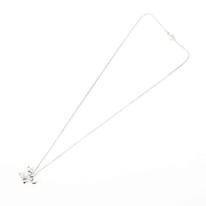 リボンモチーフネックレス