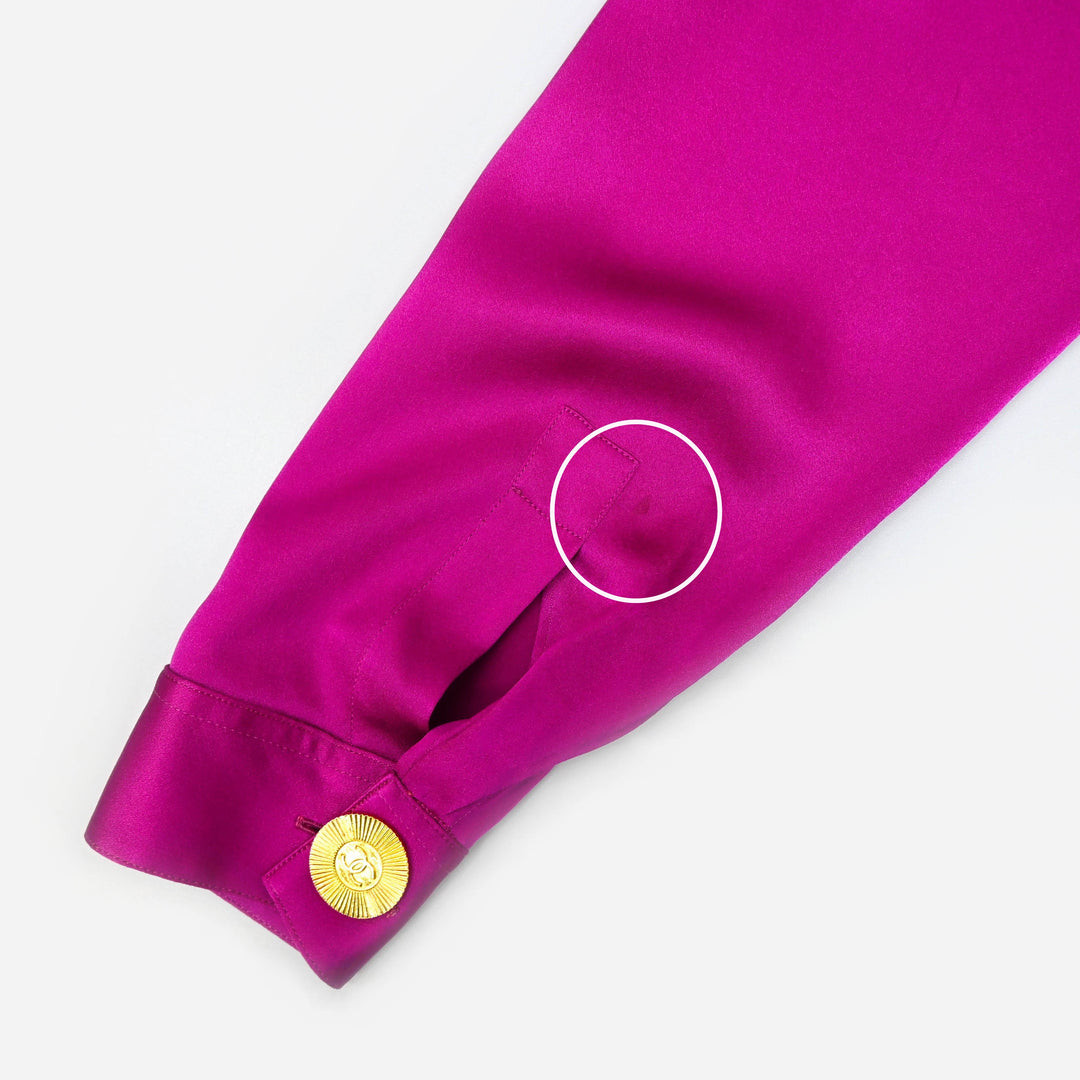 샤넬 코코 마크 버튼 셔츠 P43293V