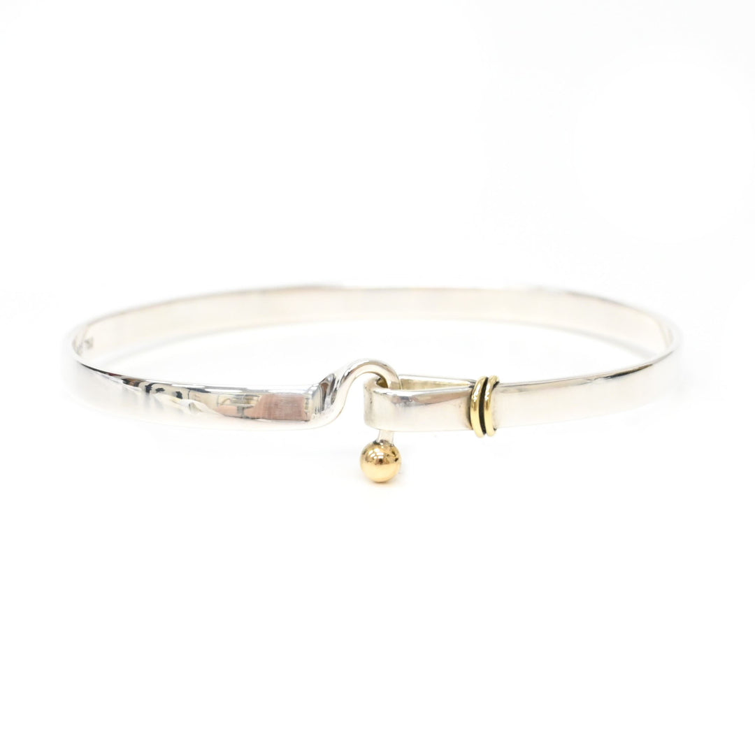 *TIFFANY&Co. ティファニー フック&アイ バングル P43123V