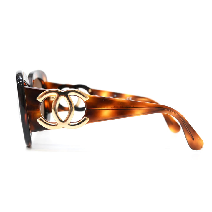 CHANEL Chanel? Cocomark tortoiseshell Sunglasses P43290V