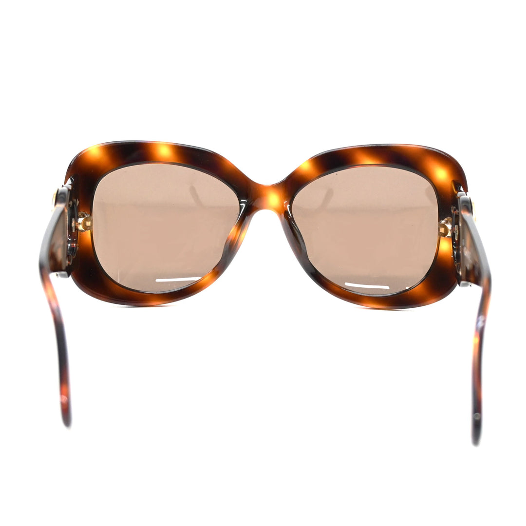 CHANEL Chanel? Cocomark tortoiseshell Sunglasses P43290V