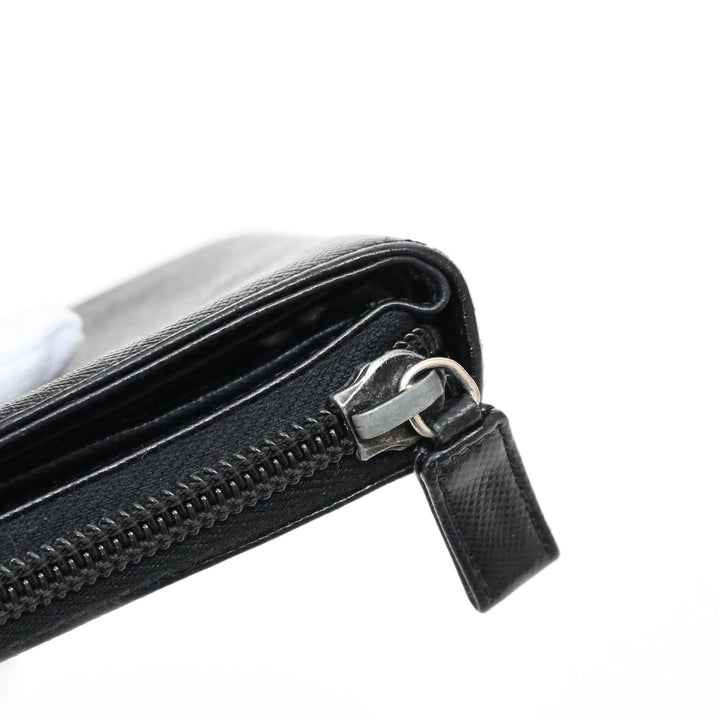 *Prada Prada Safiano Bi -Fold 지갑 지갑 P43345V