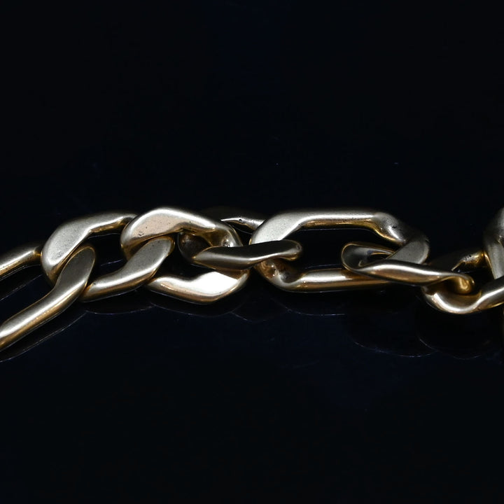 Christiandior Christian Dior CD 아이콘 체인 링크 키하이 체인 목걸이 P43415V