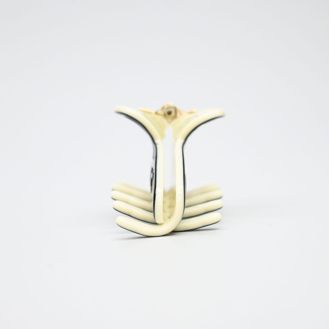 샤넬 코코 마크 밴스 헤어 클립 P45346V