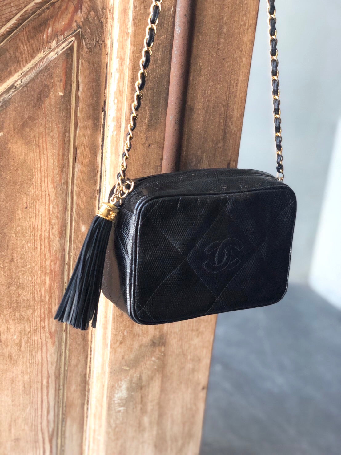 CHANEL シャネル マトラッセ リザードチェーンショルダーバッグ P43127V – VINTAGE SELECT SHOP MAISON DE  VII（メゾンドヴィ）