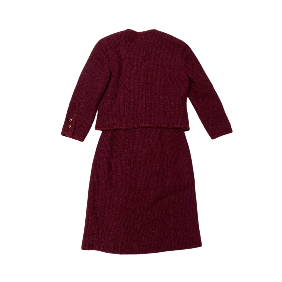 * CHANEL Chanel设置了Skirtsuit 20167 Wirl Skirts