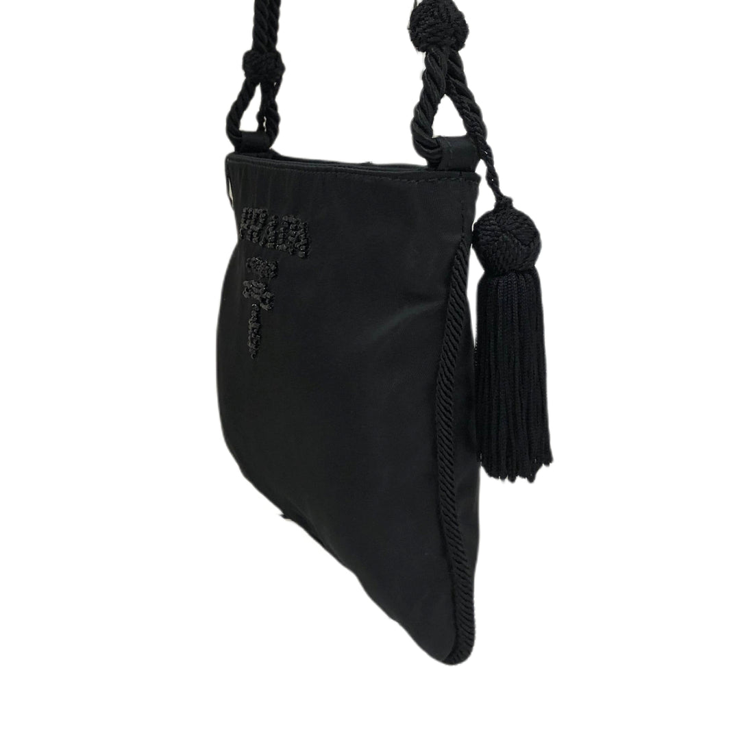 *PRADA 프라다 숄더백 구슬 자수 술