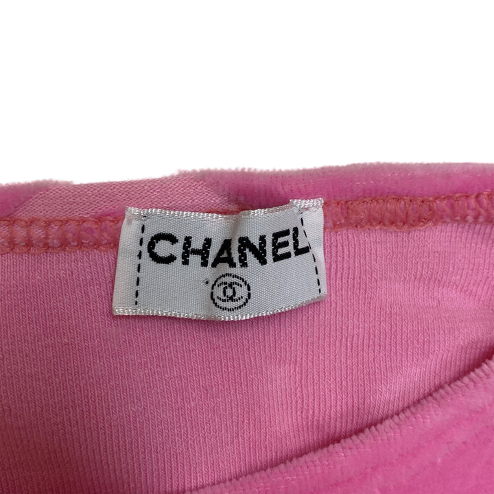 *香奈儿香奈儿T-衬衫丝绒可可可可标记