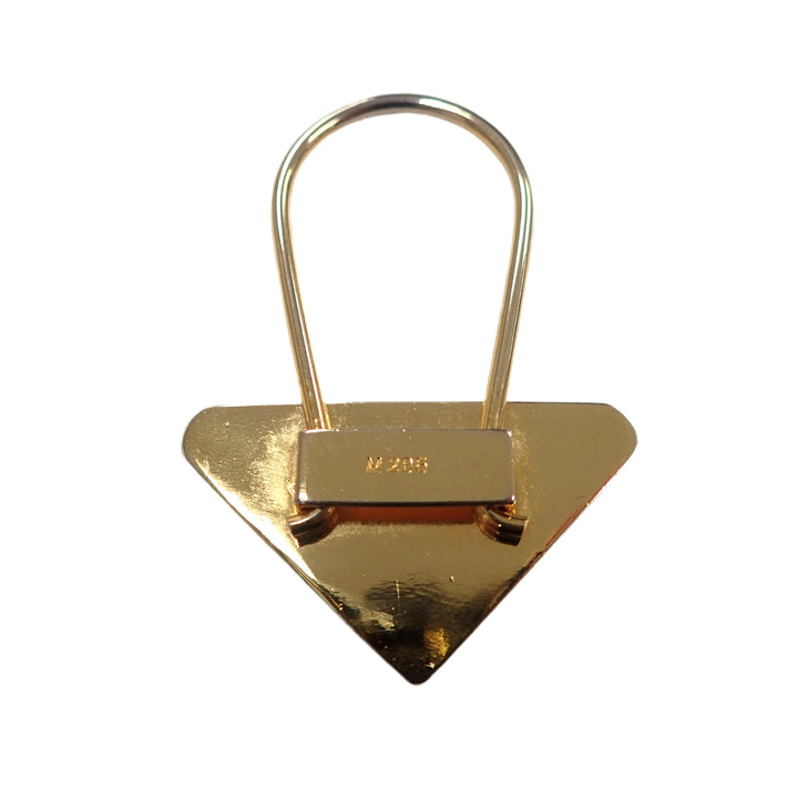 *PRADA 프라다 로고 플레이트 키홀더