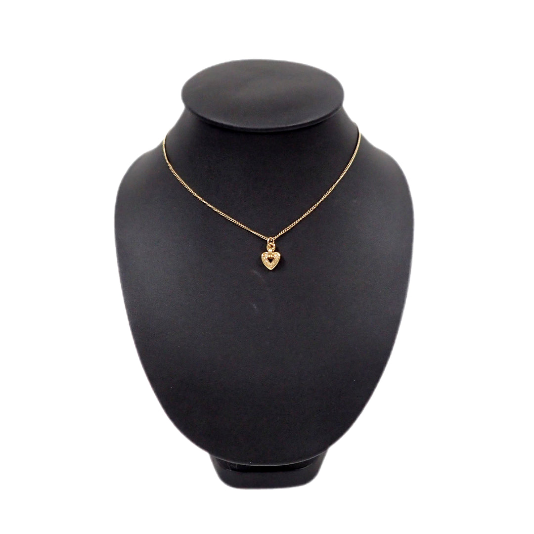 *Christian Dior Heart Necklace