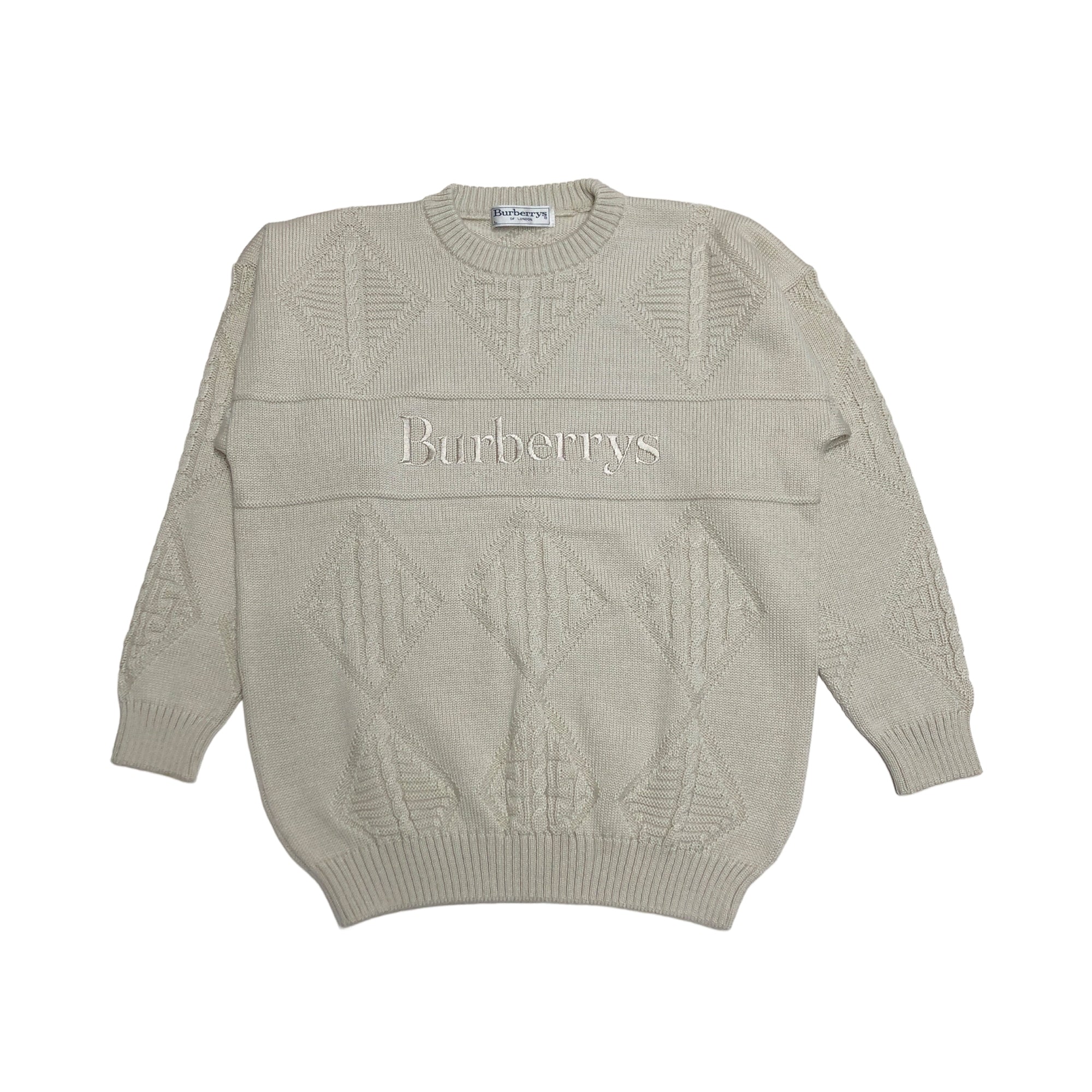 Burberry sweater outlet vintage