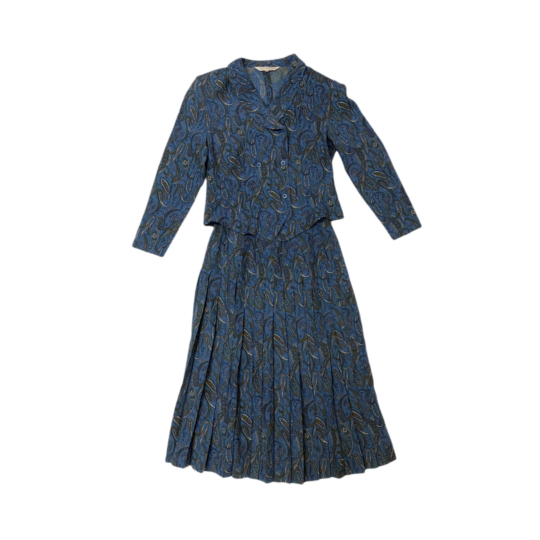 * 버버리의 바베린 설정 재킷 치마 페이즐리