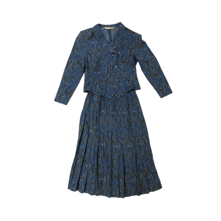 * 버버리의 바베린 설정 재킷 치마 페이즐리