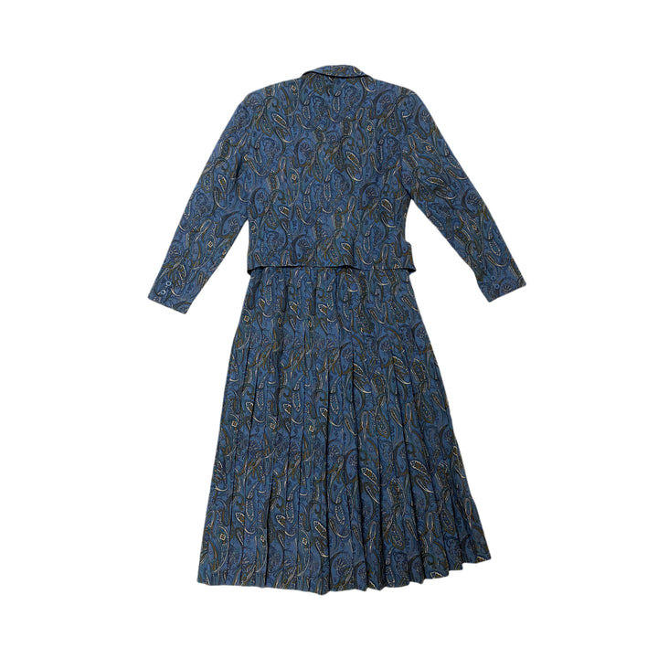 * 버버리의 바베린 설정 재킷 치마 페이즐리