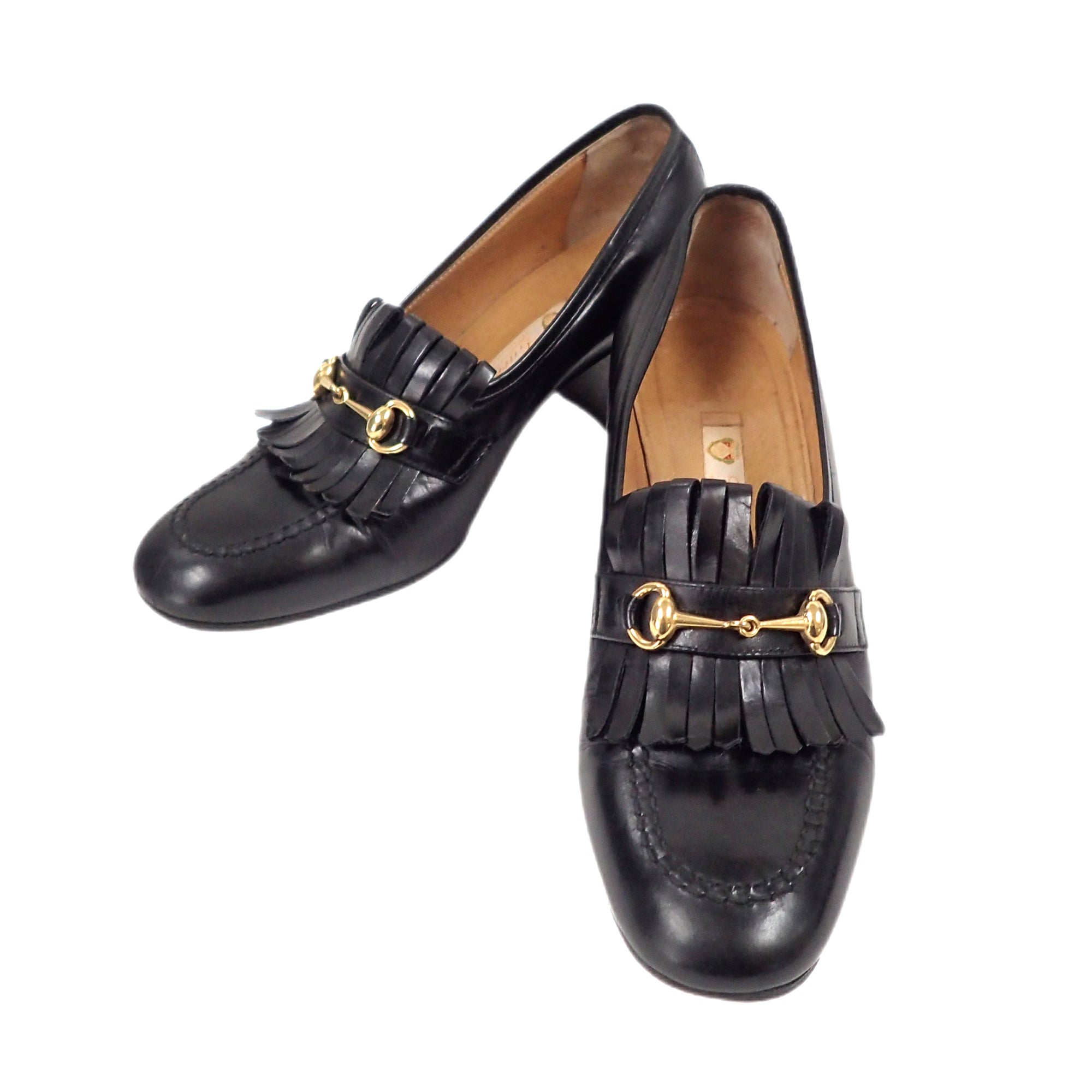 GUCCI グッチ ホースビット　パンプス GUCCI - グッチ GUCCI パンプス ホースビット カーフレザー