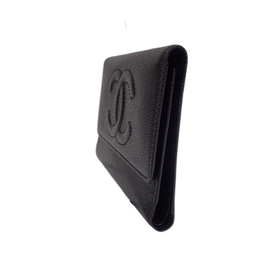 香奈儿三折钱包