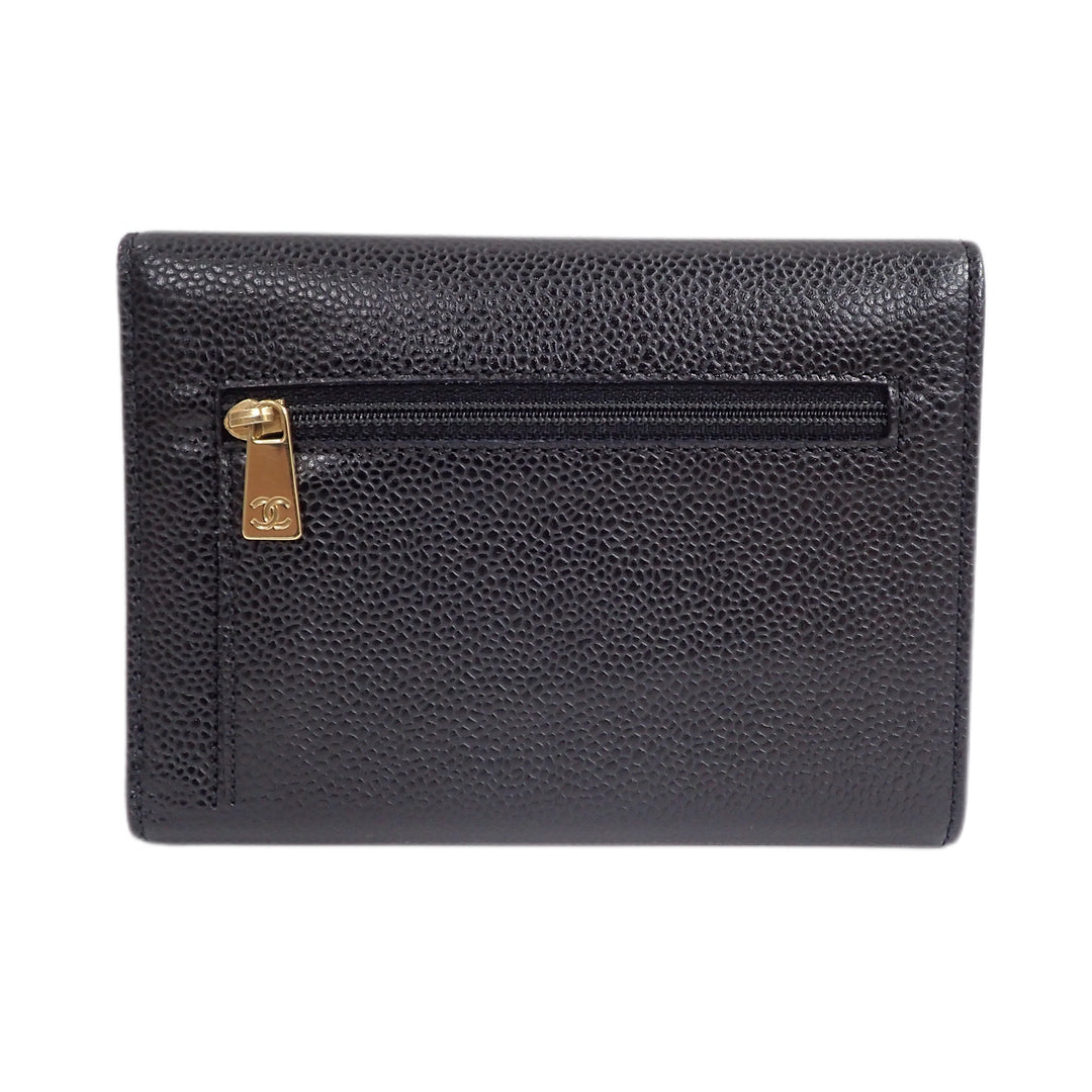 香奈儿三折钱包