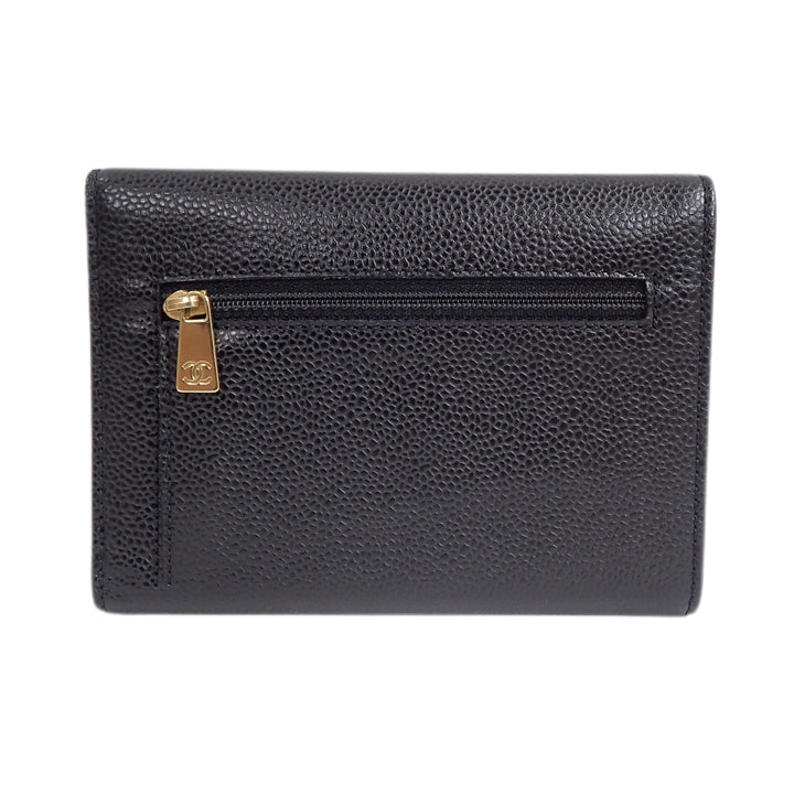 香奈儿三折钱包