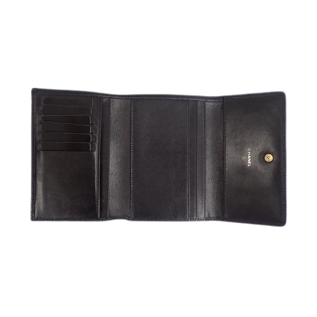 香奈儿三折钱包