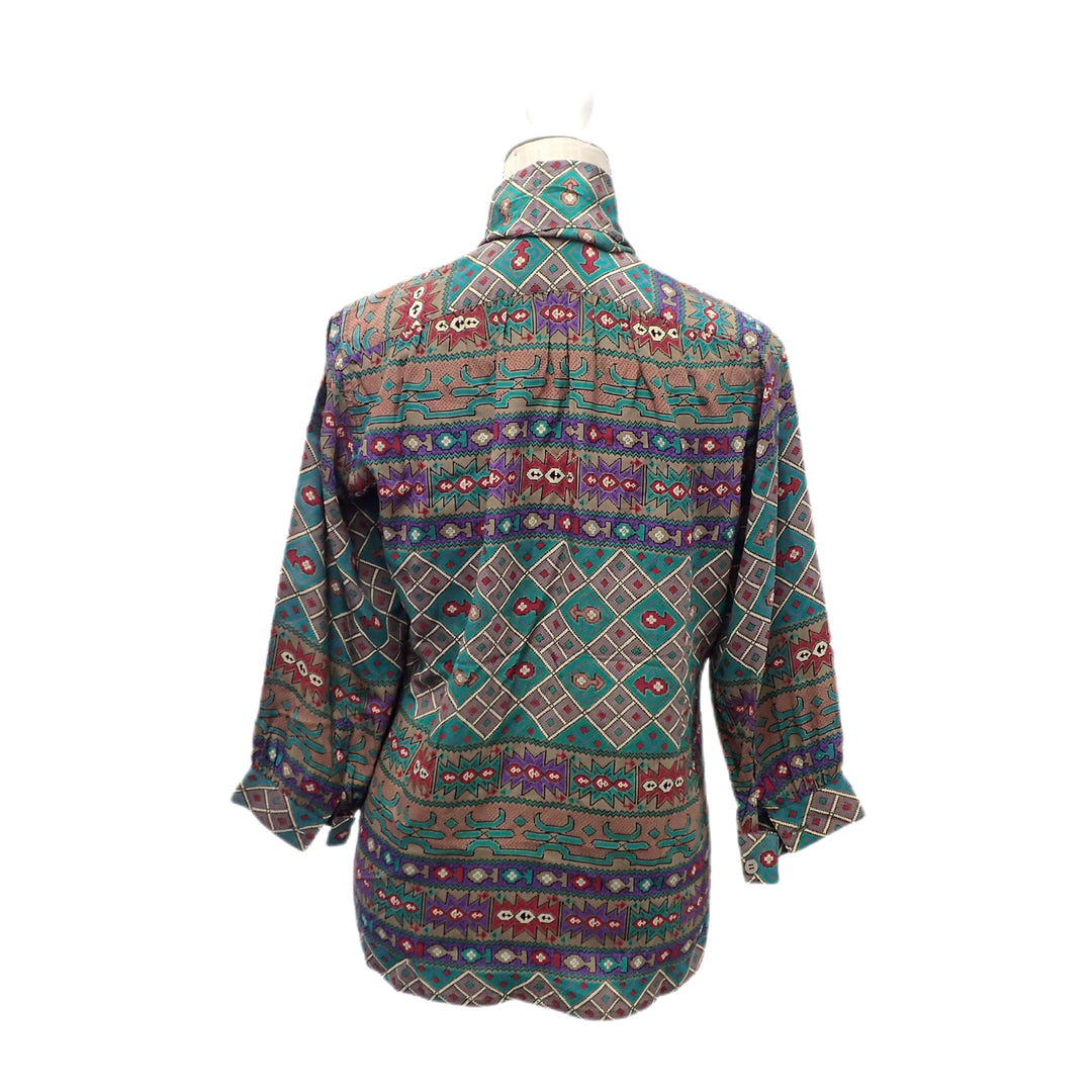 VALENTINO ヴァレンティノ 総柄 シャツブラウス P27014V