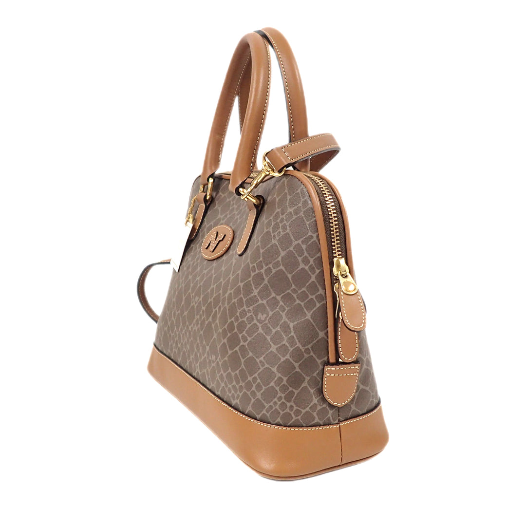 NINARICCI ニナリッチ ジラフ柄 2way ショルダーバッグ ハンドバッグ P28350V