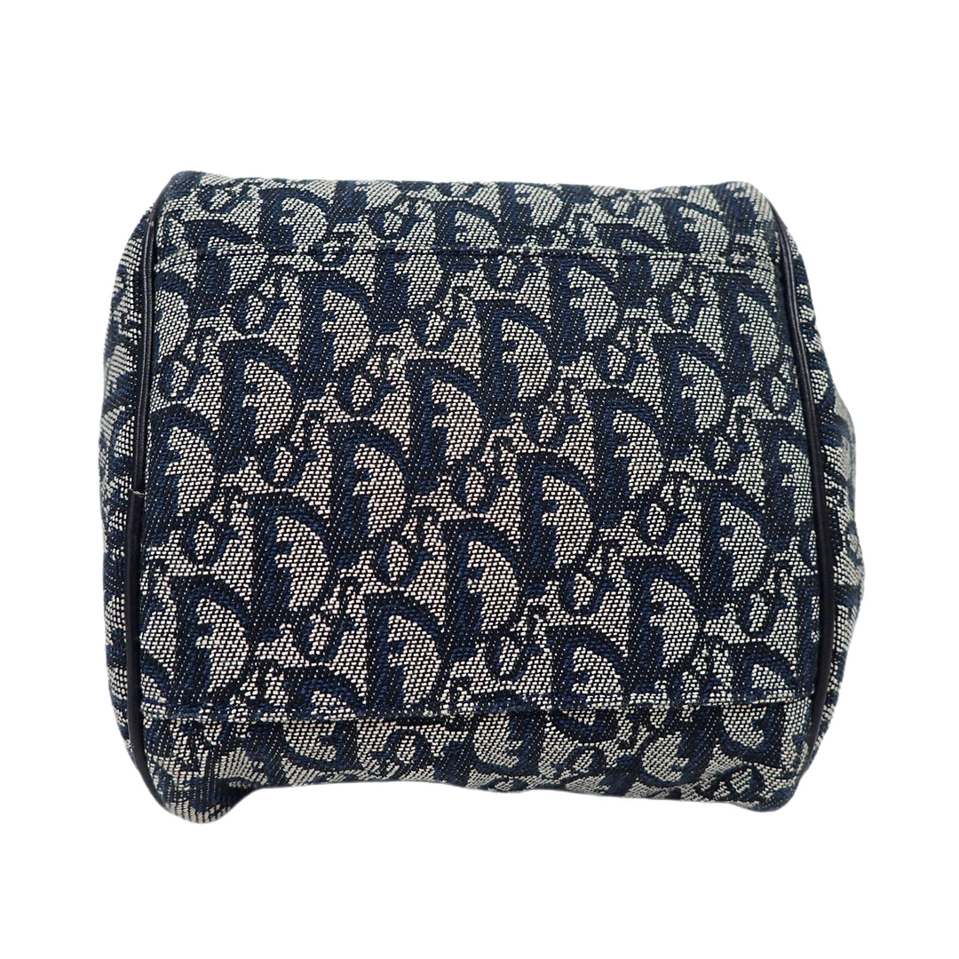 *Christian Dior クリスチャンディオール トロッター柄 ロゴグラム オブリーク ボストンバッグ