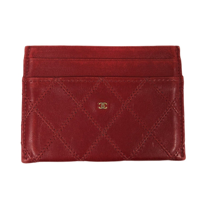 * Chanel Chanel Card Case Coco Mark Coco