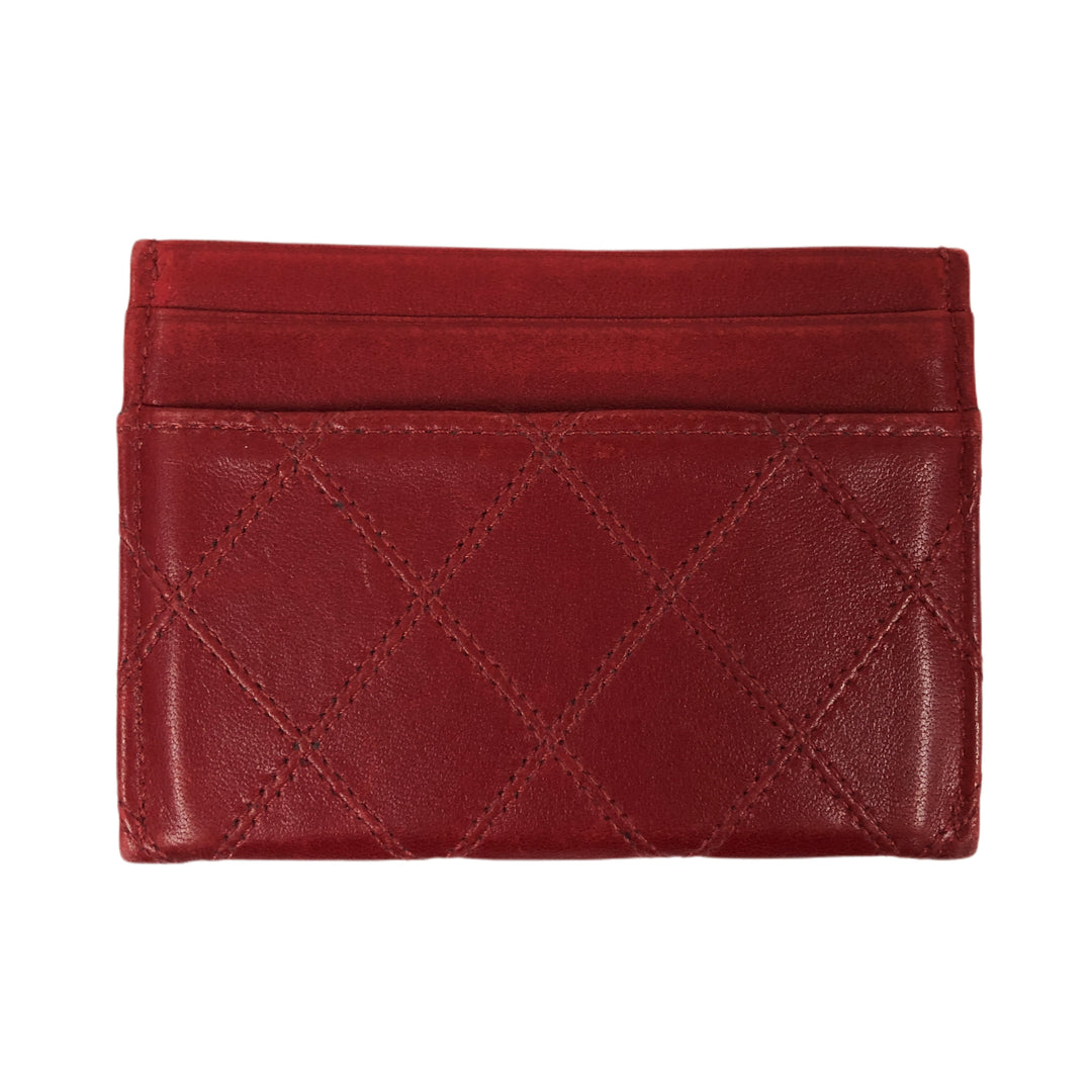 * Chanel Chanel Card Case Coco Mark Coco