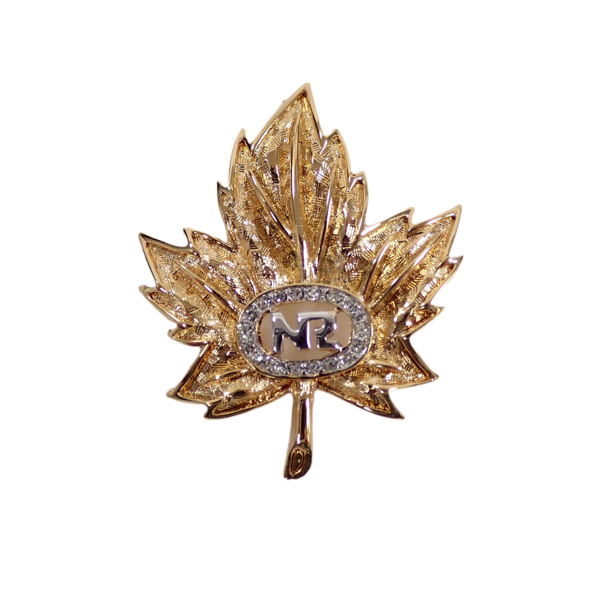 K18 18金　ブローチ ダイヤモンド0.31付き　3.4㌘ ブローチ ニナリッチ K18 18金 ブローチ ダイヤモンド0.31付き