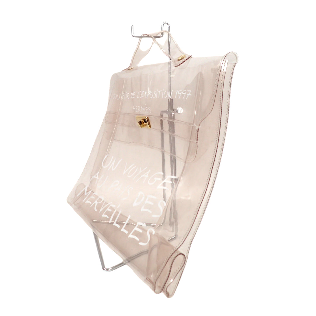 *HERMES エルメス ビニールケリー ハンドバッグ