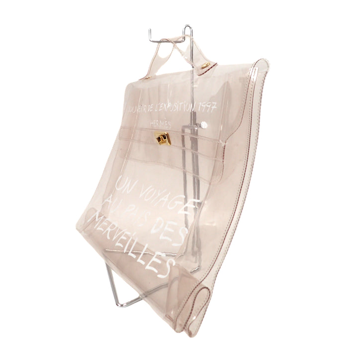 *HERMES エルメス ビニールケリー ハンドバッグ