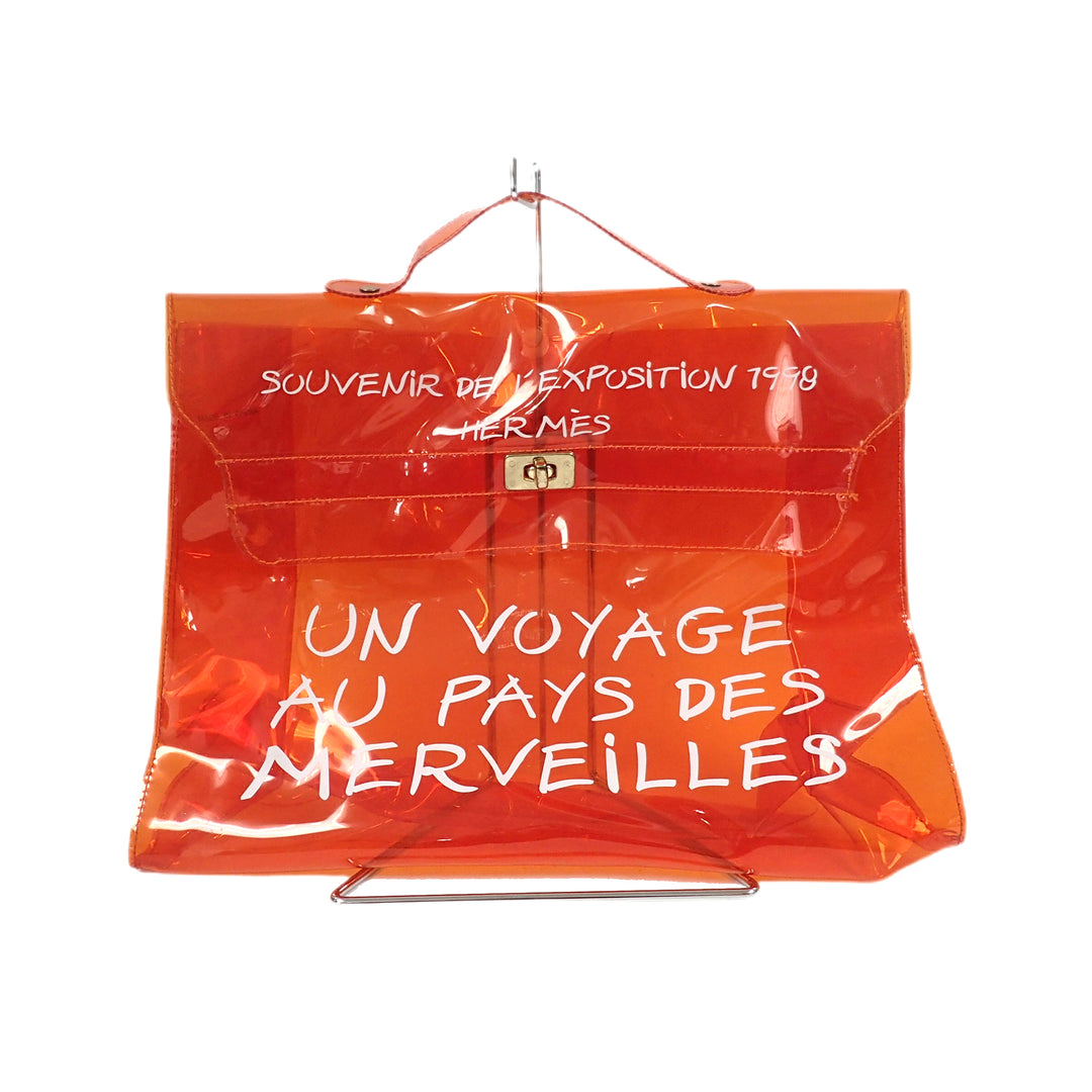 *HERMES エルメス ビニールケリー ハンドバッグ