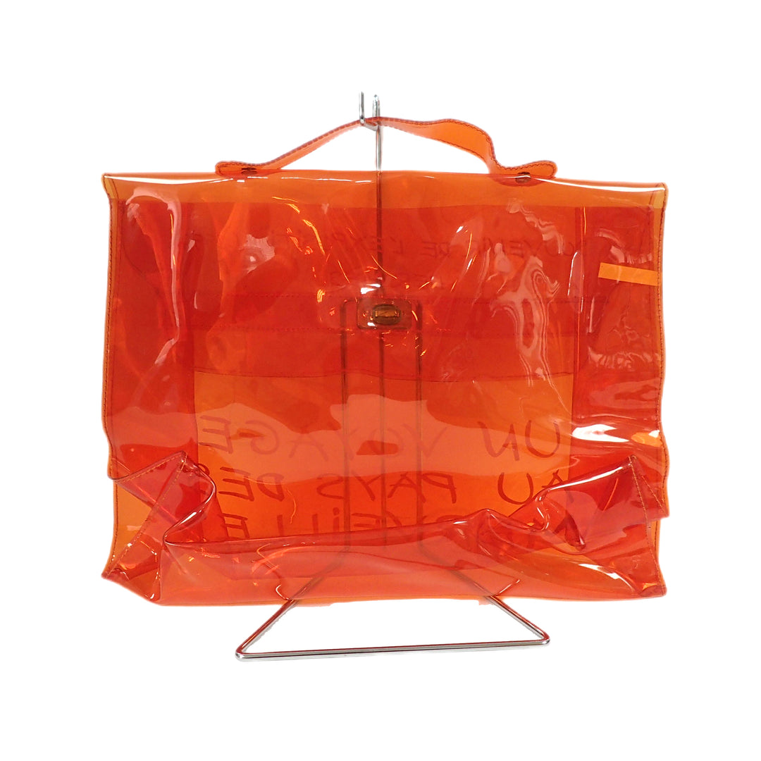 *HERMES エルメス ビニールケリー ハンドバッグ