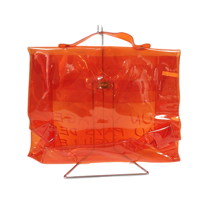 *HERMES エルメス ビニールケリー ハンドバッグ