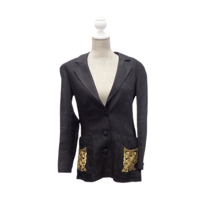 *Fendi embroidery jacket