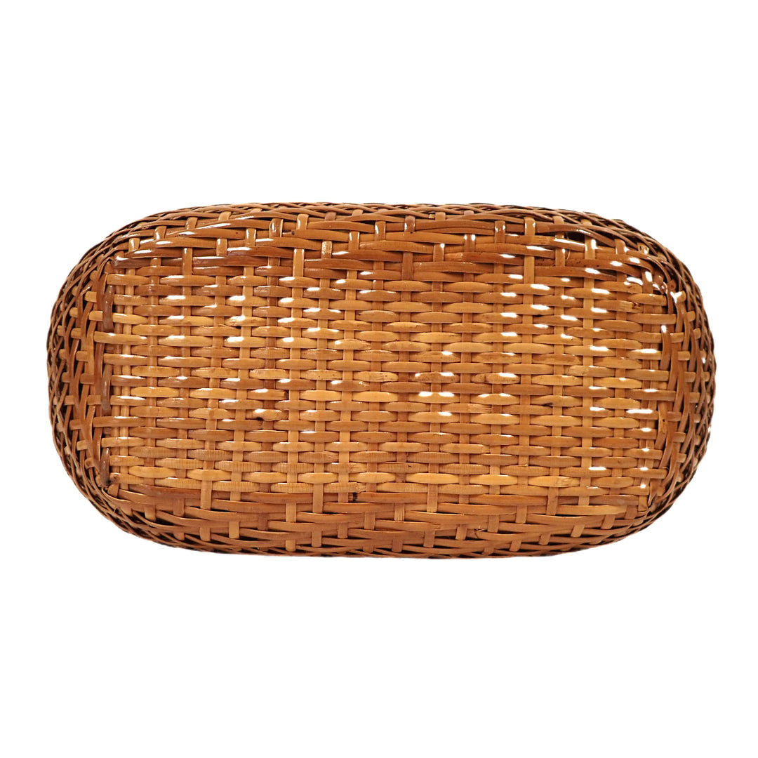 CHANEL 香奈儿 藤编篮 链条单肩包