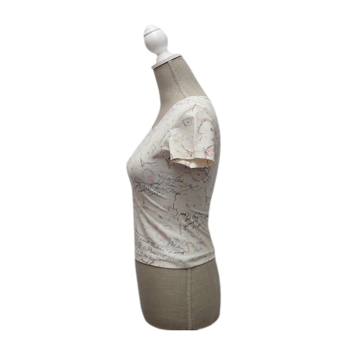 CHANEL 香奈儿 山茶花图案T恤