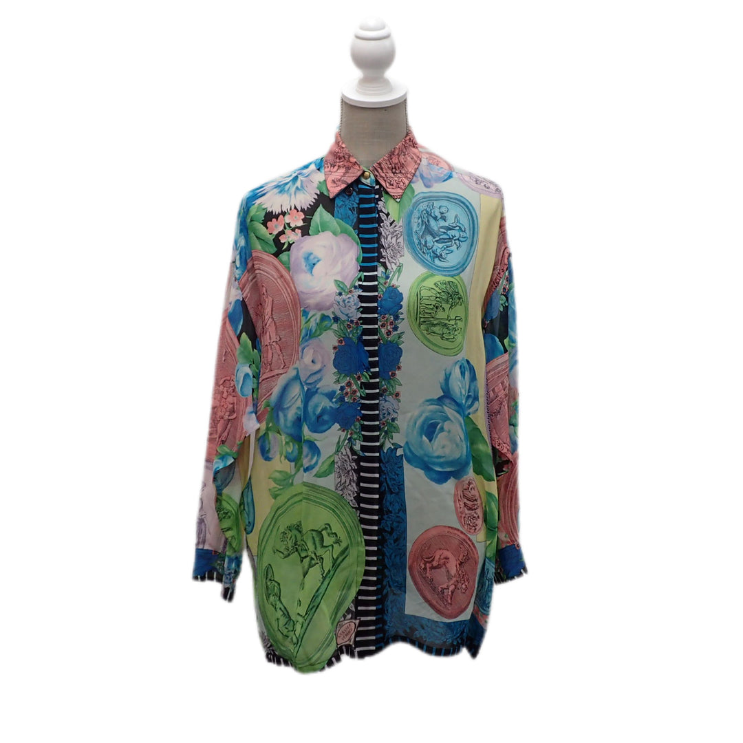 *GIANNIVERSACE Jeanniber Sato Shirt Blouse