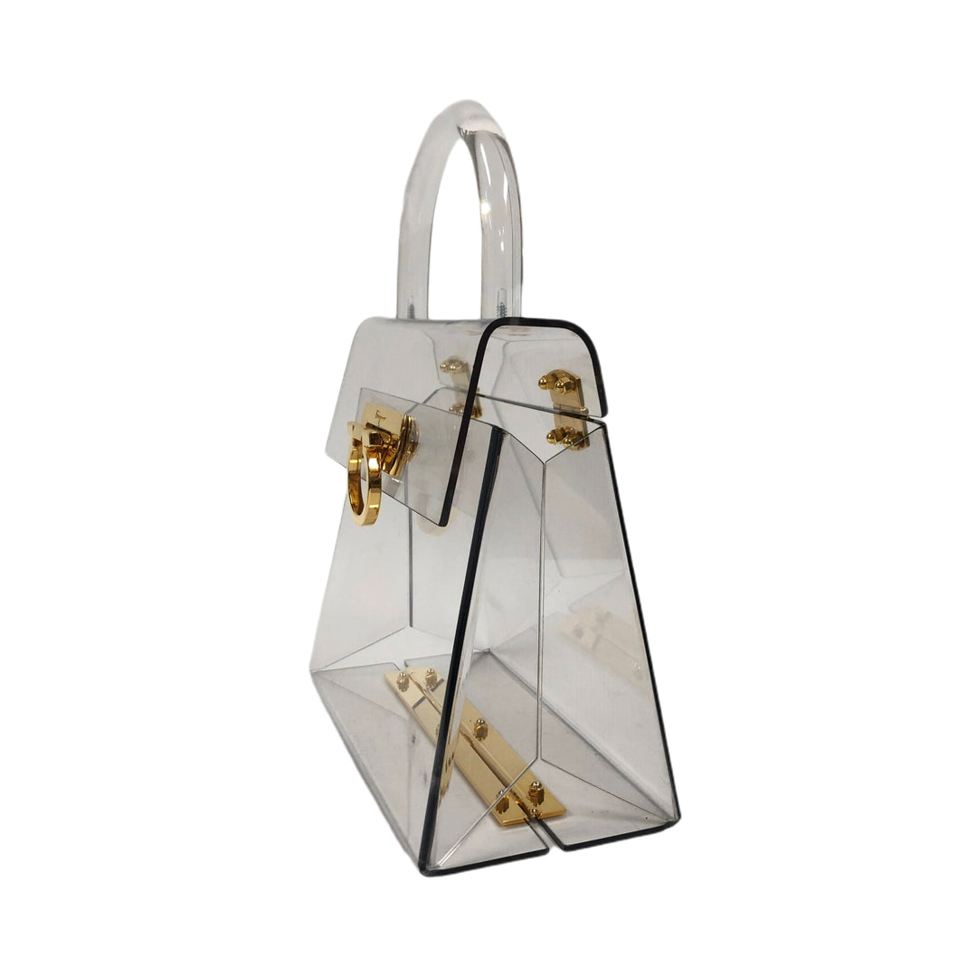 *Salvatore Ferragamo サルバトーレフェラガモ ハンドバッグ ガンチーニ クリアバッグ