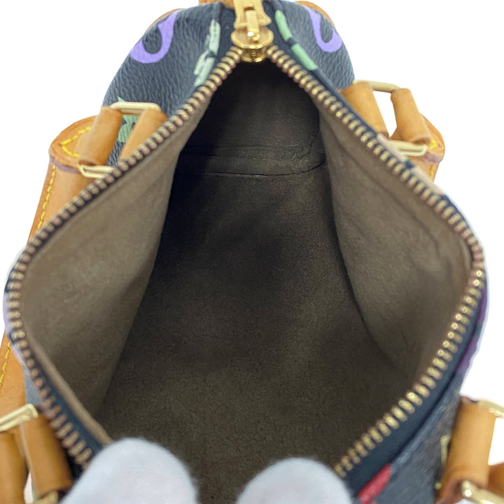 *Louis Vuitton 미니 빠른 핸드백 미니 보스턴 미니 핸드백 모형 멀티 컬러