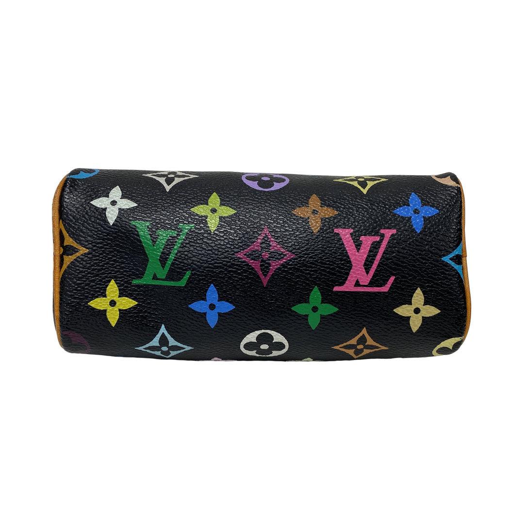 *Louis Vuitton 미니 빠른 핸드백 미니 보스턴 미니 핸드백 모형 멀티 컬러