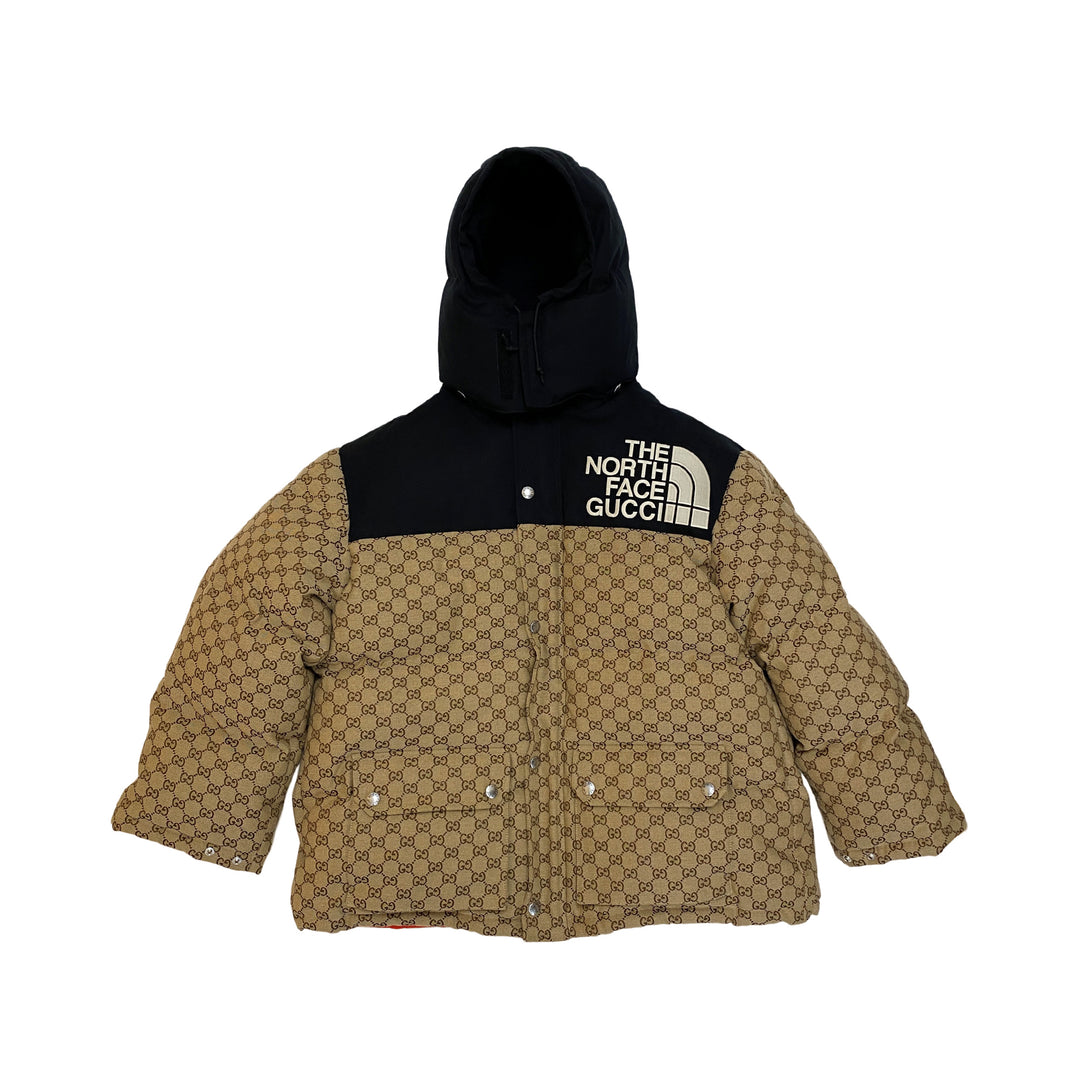 *GUCCI Down Jacket 670909 Z8APZ 2184 × NORTHFACE GG Pattern L