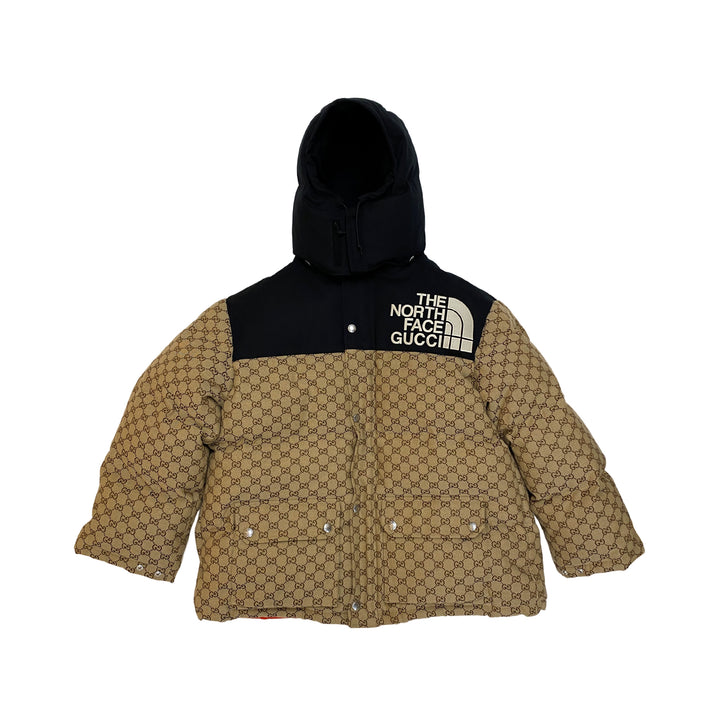 *GUCCI Down Jacket 670909 Z8APZ 2184 × NORTHFACE GG Pattern L